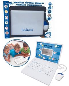 Lexibook Pedagogisk utbildningsdator - laptop med 124 aktiviteter - svenska JC598i7