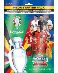 UEFA Euro 2024 offisielt startsett med fotballkort og perm MAEUR24-2402