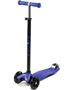 Micro Maxi Blue T-bar - sparkesykkel med 3 hjul 5-12 år MM0035