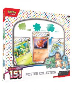 Pokemon Poster Box SV3.5 - Scarlet and Violet 151 Poster Collection - byttekort og plakat