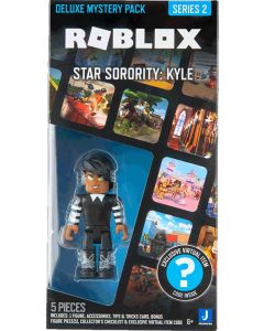 Roblox Deluxe Mystery Pack - Star Sorority: Kyle figur med tilbehør og spillkode ROX0007
