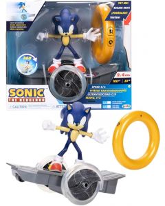 Sonic the Hedgehog radiostyrt Sonic Speed R/C som spinner 360 grader 409244