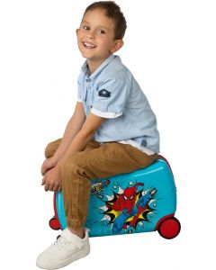 SpiderMan Ride-On resväska med roterande hjul SPMA7650