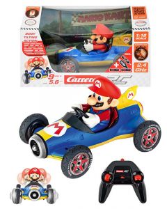 Carrera RC Nintendo Mario Kart radiostyrt bil 2,4GHz - Super Mario Mach 8 370181066