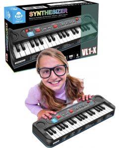 iDance VL1-X synthesizer - elektronisk mini-keyboard med 37 tangenter VL1X-BK-B1