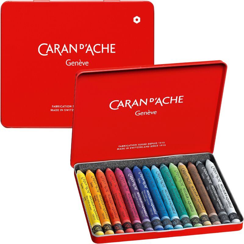 Caran d'Ache Neocolor II vannoppløselige voksoljepasteller