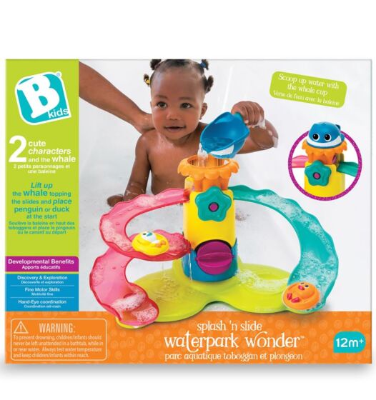 Bkids Splash n Slide Waterpark Wonder - vannpark badeleke med 2 figurer