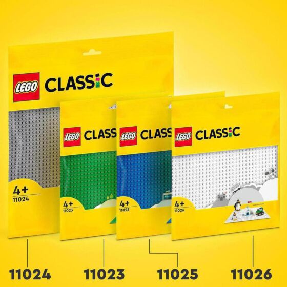 LEGO Classic 11024 Grå basisplate