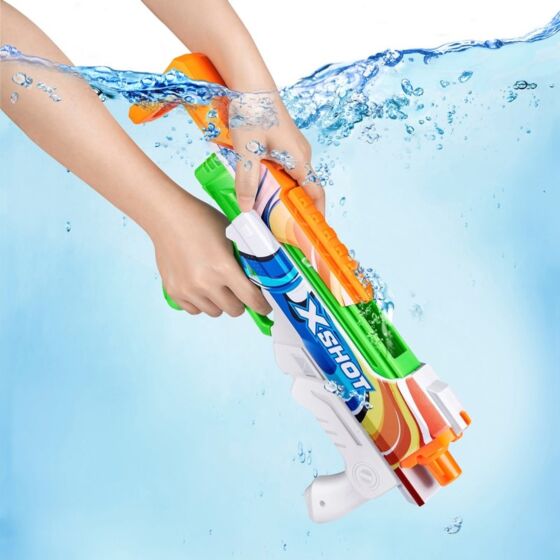 Zuru X-shot Skins Hyperload Cruiser Fast-Fill vandpistol med 500 ml tank 