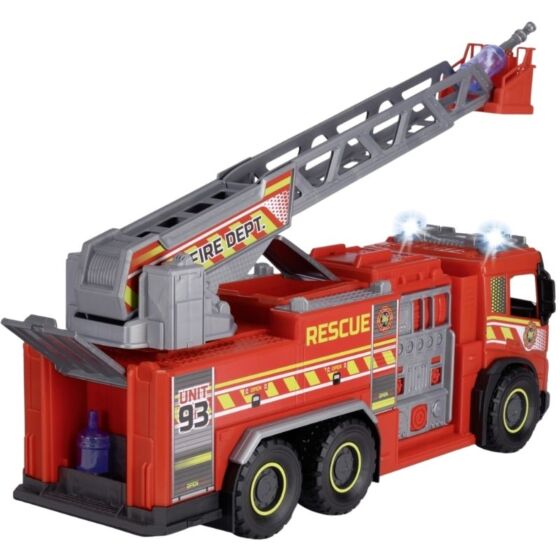Dickie Toys Volvo FMX brandbil med vattensprut, ljus och ljud - 57 cm