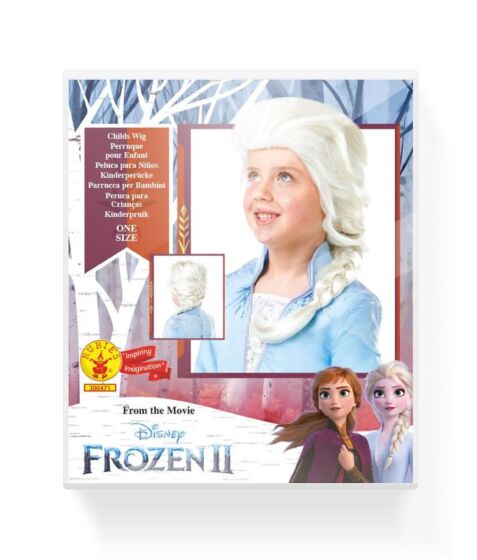 Disney Frozen Elsa blond peruk för barn - onesize