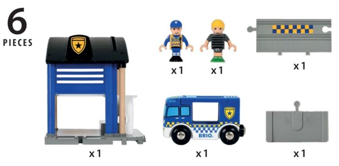 BRIO World Police - politistation 33813