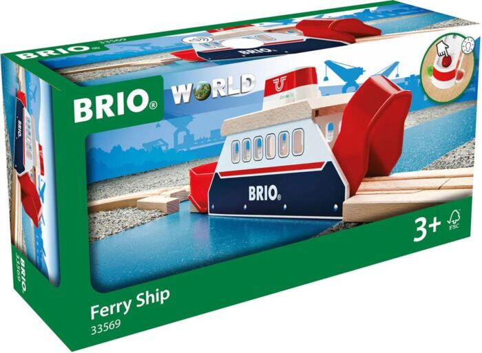 BRIO World færge med lys og lyd - 33569