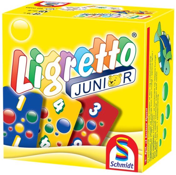 Ligretto Junior gul - kortspill