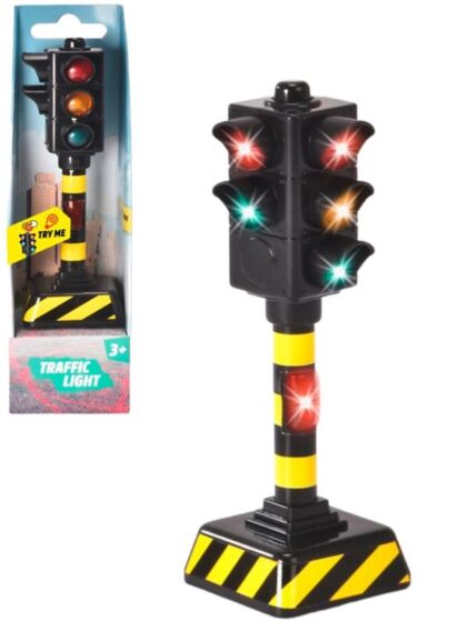 Dickie Toys Trafikklys - med lys 12 cm