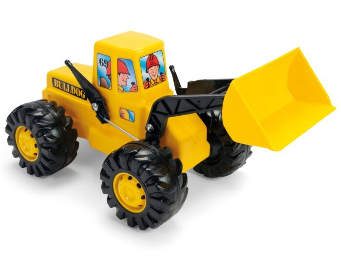 Dantoy stor traktor med frontlæsser - 45 cm