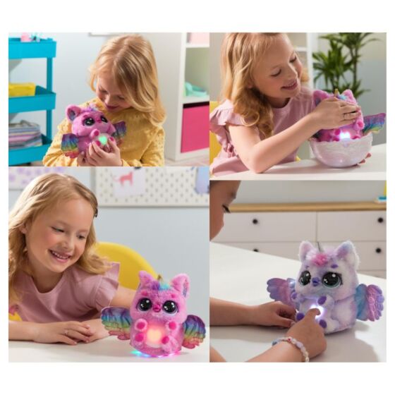 Hatchimals Alive Mystery Hatch Pufficorn bamse med lyder og reaksjoner