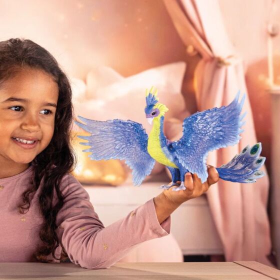 Schleich Bayala Magic Peacock – påfågelfigur