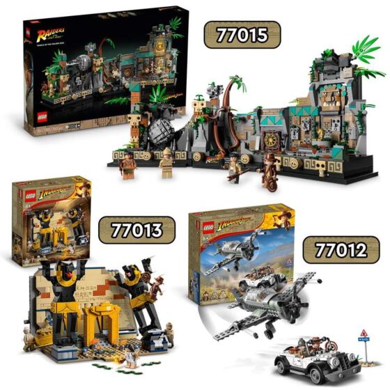 LEGO Indiana Jones 77012 Stridsplansjakt