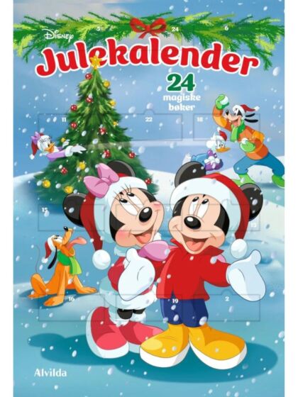 Disney julekalender med 24 magiske bøker