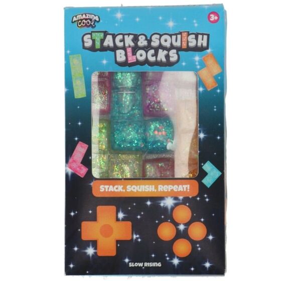 Amazing Cool squishy Tetris-bräde - elastiska figurer för taktil lek