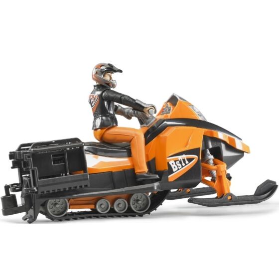 Bruder Snøscooter med figur og tilbehør - 63101