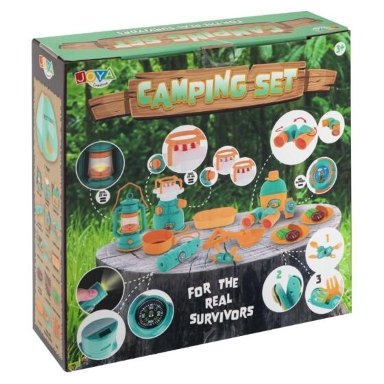 Campinglekset med tält och tillbehör - 21 delar