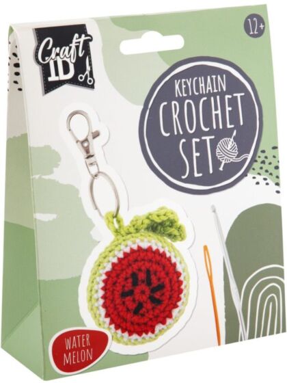 Craft ID heklesett nøkkelring - Vannmelon