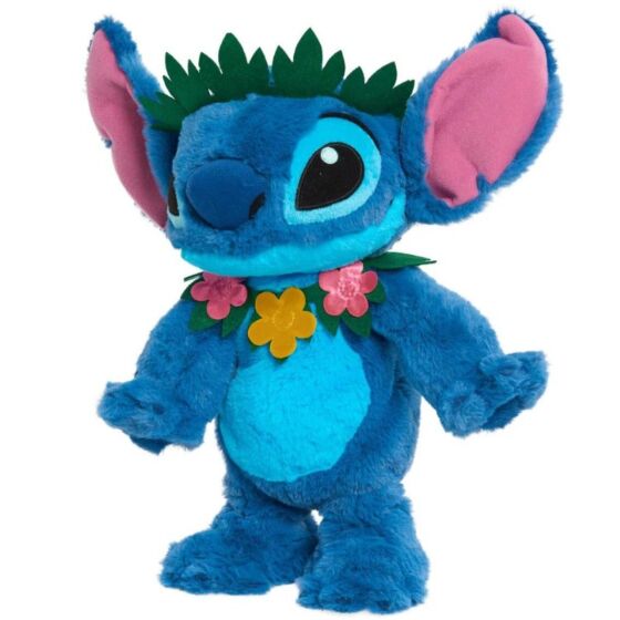 Disney Stitch kosedyr som synger og danser - med lyd 38 cm