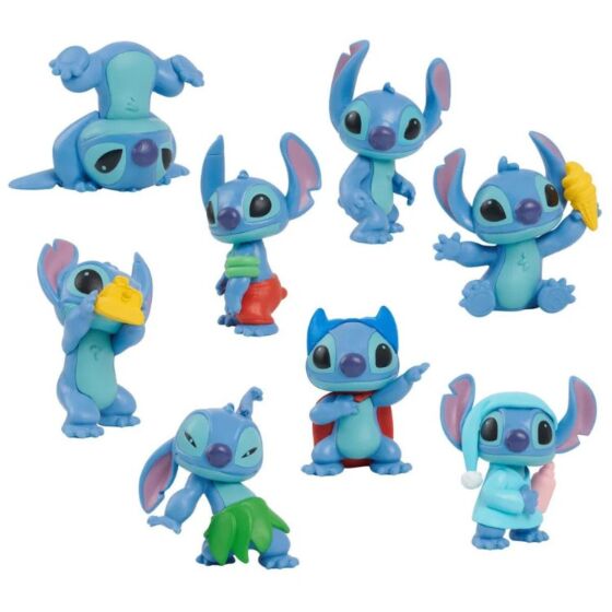 Disney Stitch Figurpakke - 8 stk 7 cm