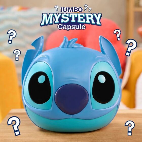 Disney Stitch Jumbo Mystery Capsule – paket med 9 överraskningar