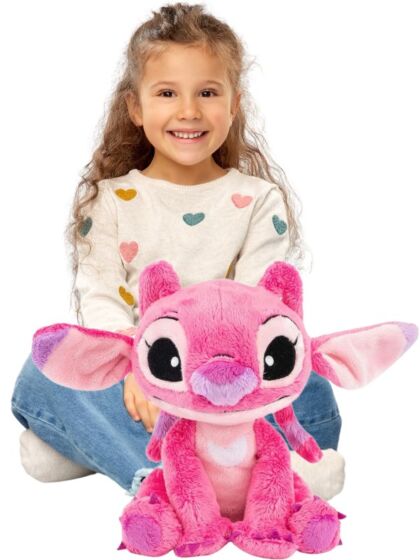 Disney Stitch Bamse Angel - 50 cm