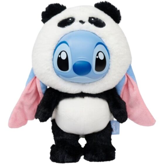 Disney YUYUS Stitch kosedyr i pandakostyme – 28 cm