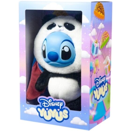 Disney YUYUS Stitch kosedyr i pandakostyme – 28 cm