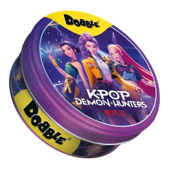 Dobble K-Pop Demon Hunters Nordic - kortspill med 55 kort