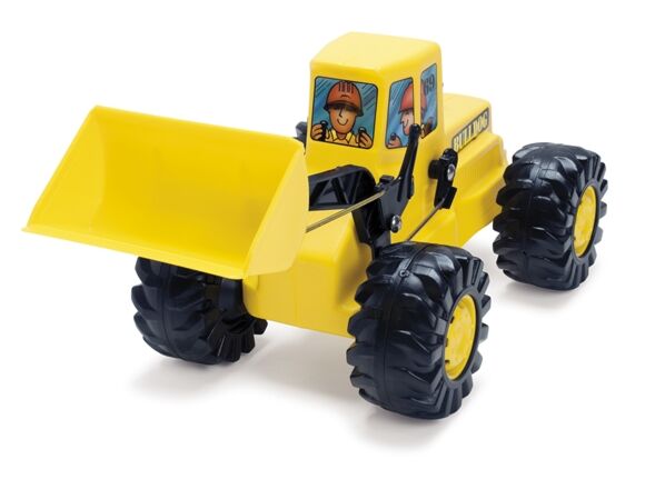 Dantoy stor traktor med frontlæsser - 45 cm