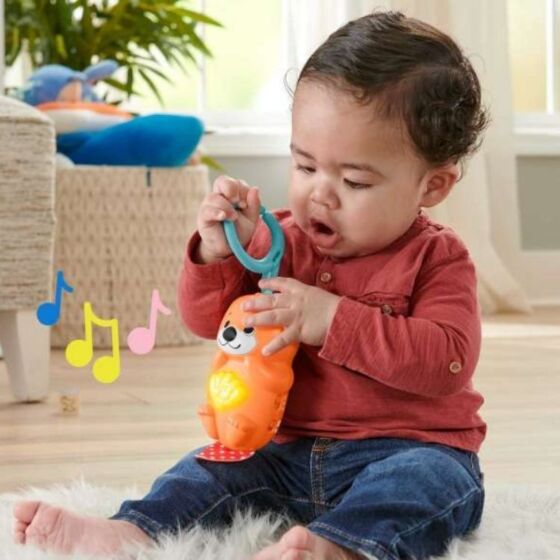 Fisher Price 3-i-1 Glow & Grow aktivitetsteppe med lyd, lys og tilbehør