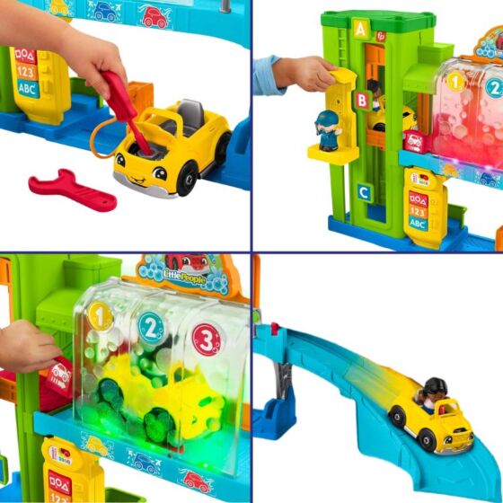 Fisher Price Little People Bilværksted med lys og lyde