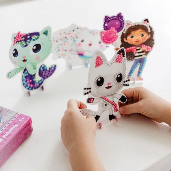 Gabbys dukkehus hobbysett 3-i-1 med perler og pynt