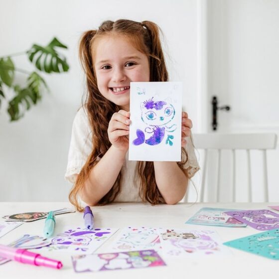 Gabbys dukkehus hobbysett 3-i-1 med perler og pynt