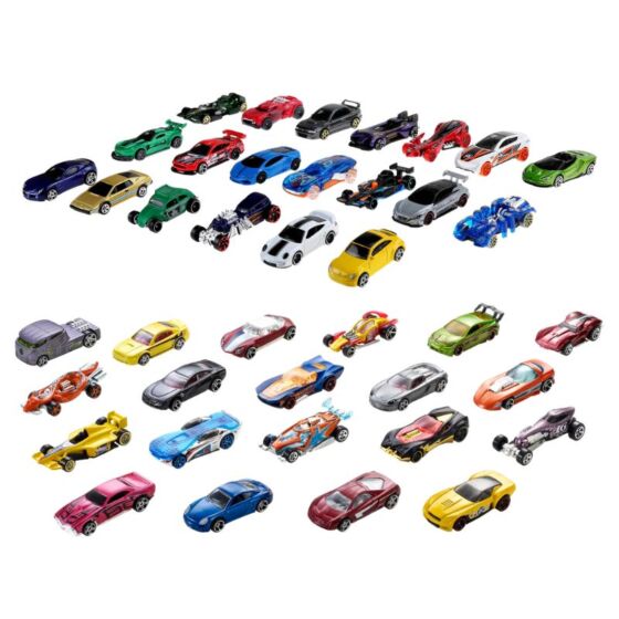 Hot Wheels Set – samling med 20 metallbilar