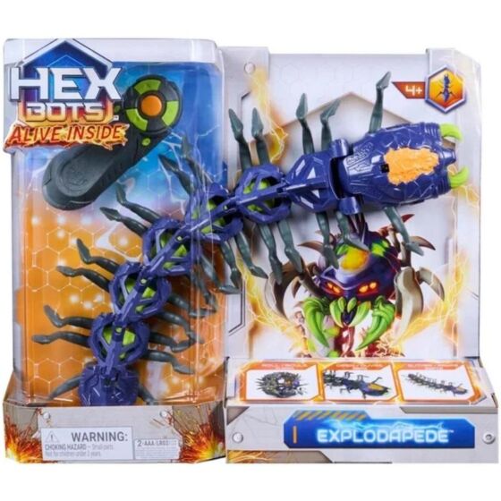 Hex Bots Exploding Centipede fjärrstyrd robotkryp