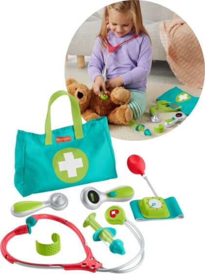 Fisher Price Medisinveske med 7 deler