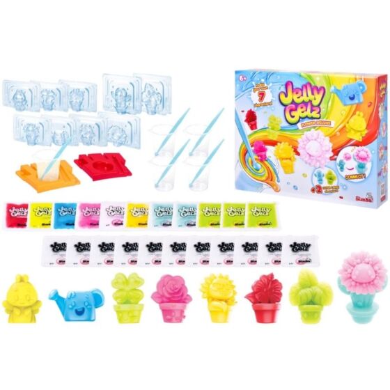Jelly Gelz Flower Deluxe squishy hobbyset