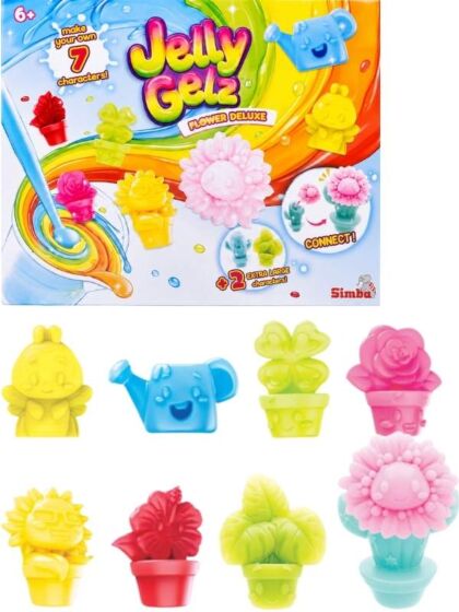 Jelly Gelz Flower Deluxe squishy hobbyset