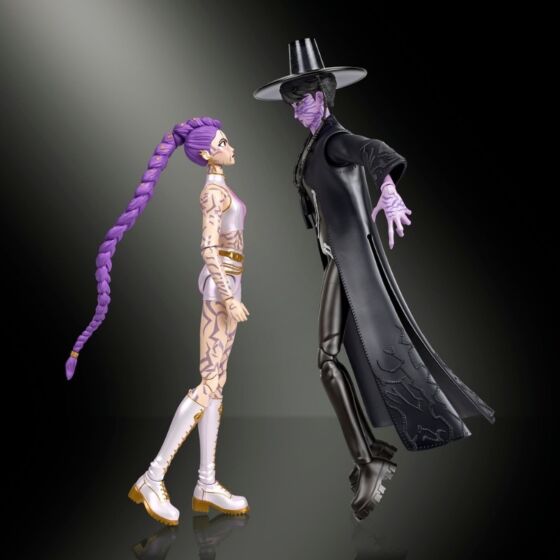 KPop Demon Hunters Rumi og Jinu «Final Battle» actionfigurer – 2-pakning