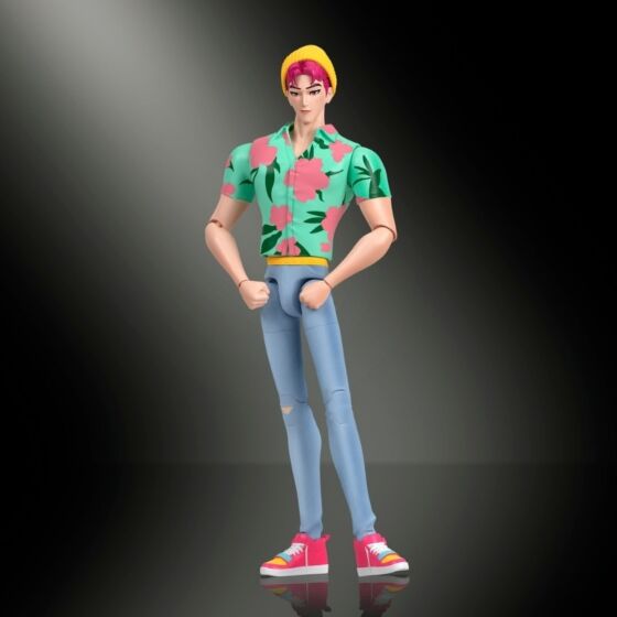 KPop Demon Hunters Saja Boys Abby «Soda Pop» actionfigur