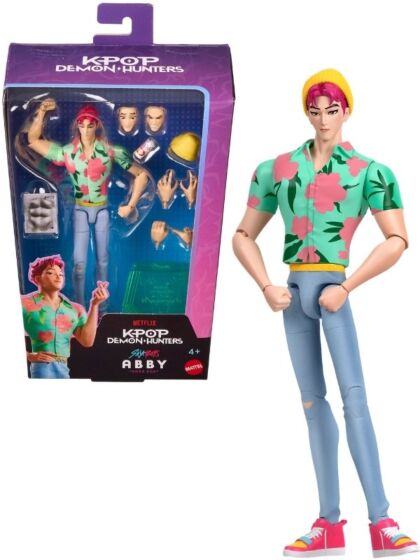 KPop Demon Hunters Saja Boys Abby «Soda Pop» actionfigur