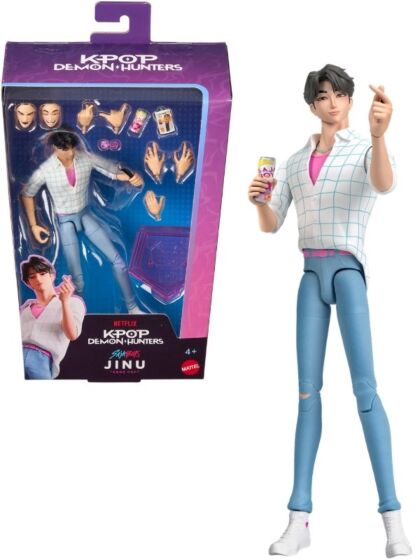 KPop Demon Hunters Saja Boys Jinu «Soda Pop» actionfigur