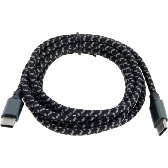 Laddkabel USB-C till USB-C 60 W – 1,5 meter